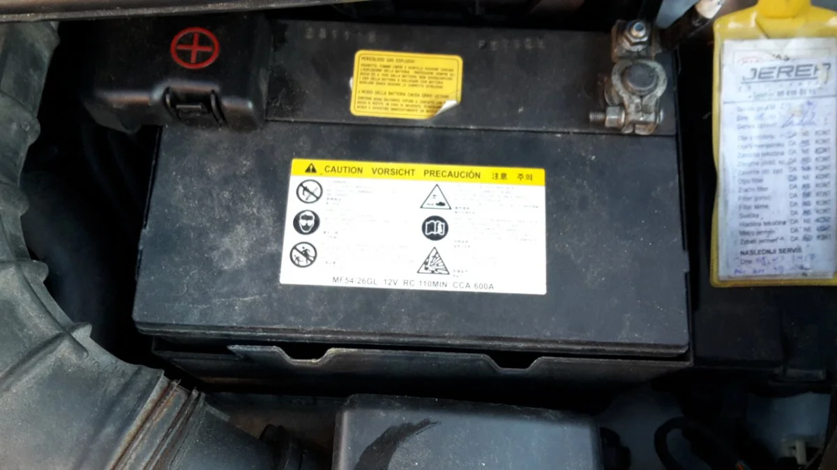kia venga batteria
