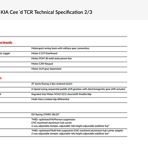 KIA cee'd TCR