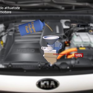 Niro - Rabboccare il fluido attuatore della frizione del motore (For EU)