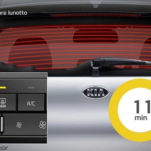 Niro - Pulsante sbrinatore lunotto (For EU)