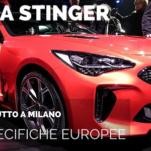 Kia Stinger, Debutto Europeo [EUROPEAN DEBUT]