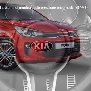 Rio - Come impostare il sistema di monitoraggio pressione pneumatici [TPMS] (For Italy)