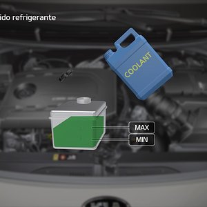 Rio - Rabboccare il liquido refrigerante [Motore diesel] (For Italy)