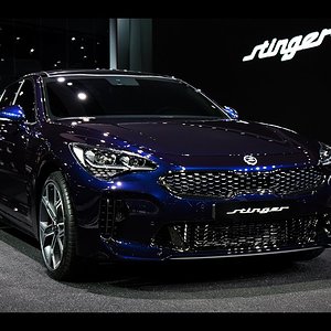 Kia Stinger at Seoul Motor Show [2017] 기아 스팅어 k8 كيا ستينجر