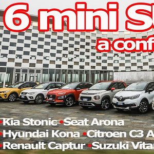 Sfida tra Mini SUV | C3 Aircross, Kona, Stonic, Captur, Arona, Vitara
