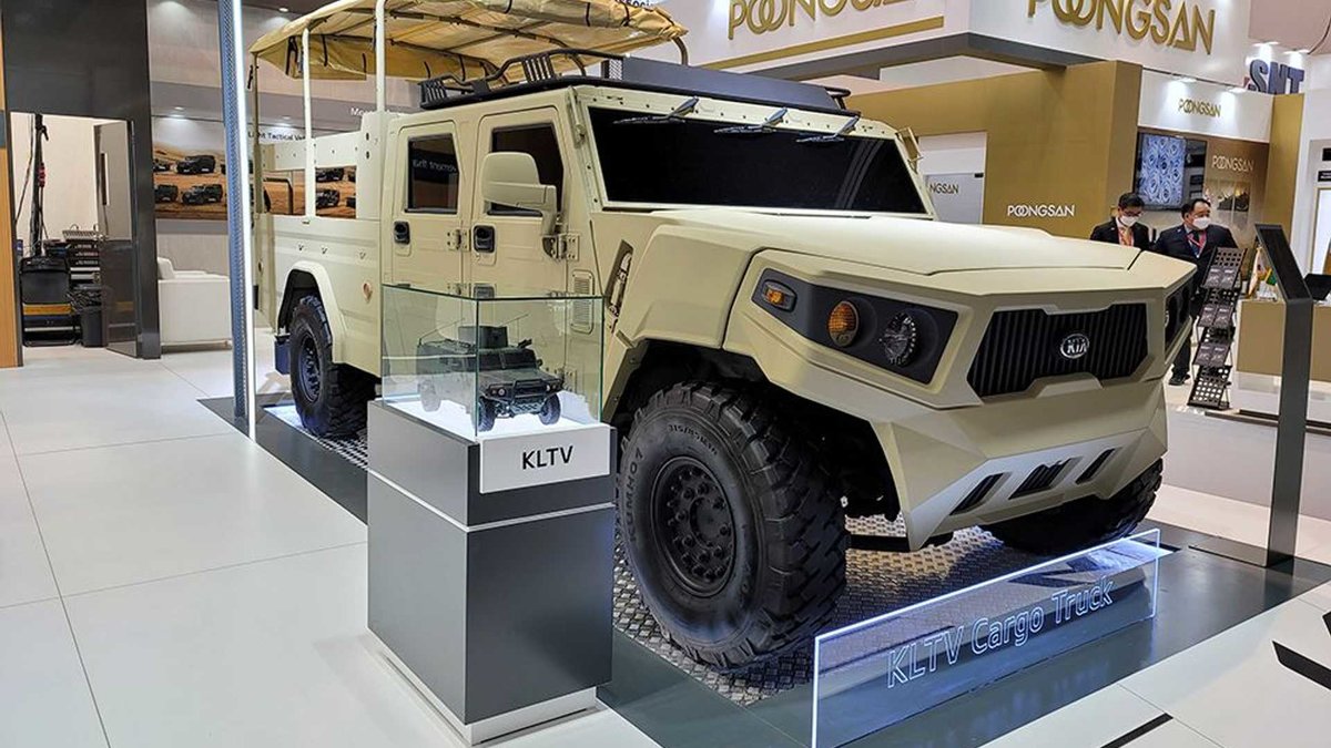 Kia svela un super fuoristrada militare