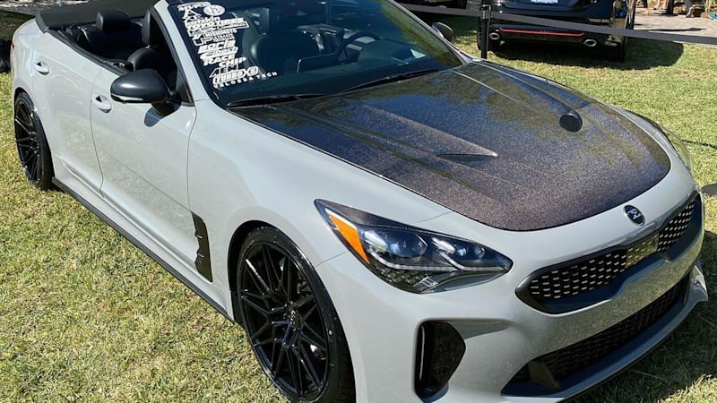 Kia Stinger convertibile  prototipo