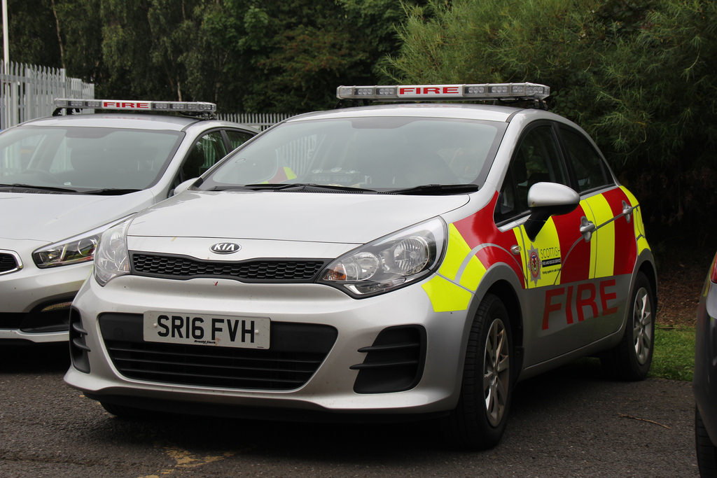 Kia Rio Scottish Fire And Rescue fonte flickr Ben Greenwood