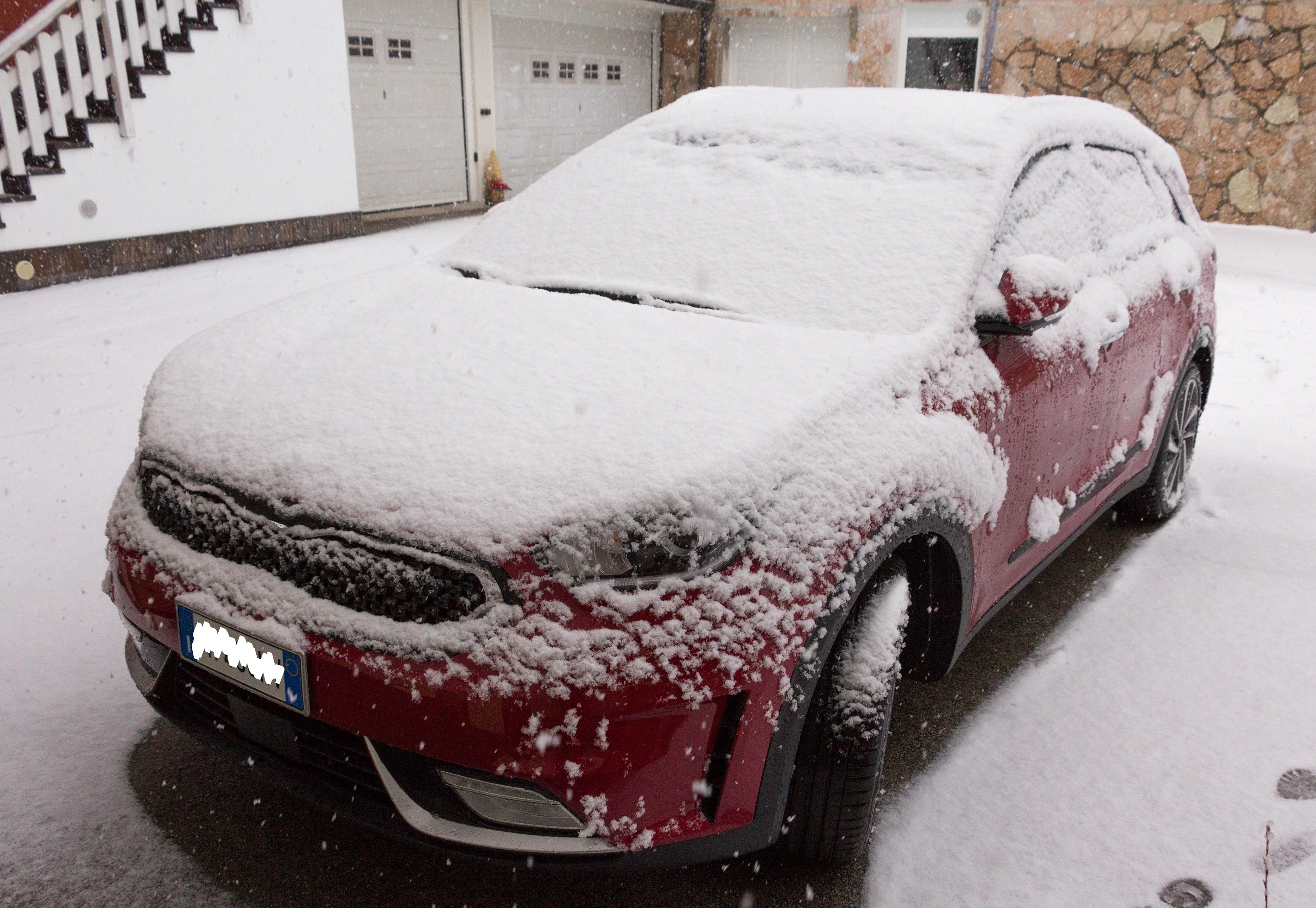 Prima neve per la niro